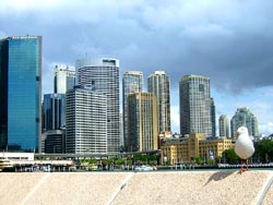 Sydney in Regenstimmung